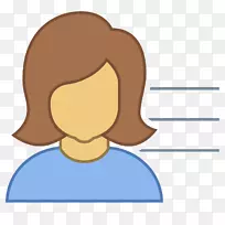 电脑图标女性用户剪贴画-阿凡达-空若网 电脑图标女性用户剪贴画-阿凡达-空若网