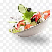 希腊色拉食谱素食菜每天超级食物-沙拉盘-空若网 希腊色拉食谱素食菜每天超级食物-沙拉盘-空若网