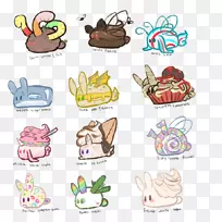 卡通动物剪贴画设计-空若网 卡通动物剪贴画设计-空若网