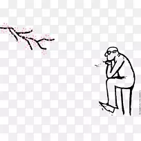 智人手指线艺术剪贴画-空若网 智人手指线艺术剪贴画-空若网