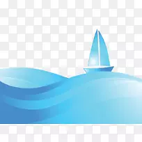 帆船-蓝色航行-空若网 帆船-蓝色航行-空若网
