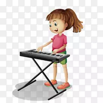 乐器键盘摄影插图.播放键盘的-空若网 乐器键盘摄影插图.播放键盘的-空若网