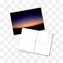 品牌字体-明信片背面-空若网 品牌字体-明信片背面-空若网