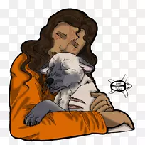 狗莱昂尼达斯我画猫一样的礼物-空若网 狗莱昂尼达斯我画猫一样的礼物-空若网