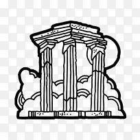 宙斯雕像在奥林匹亚赫拉神庙,奥林匹亚彩绘-女神-空若网 宙斯雕像在奥林匹亚赫拉神庙,奥林匹亚彩绘-女神-空若网