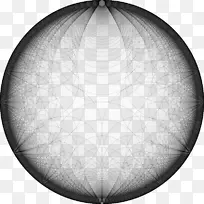 圆分形对称白色图案圆-空若网 圆分形对称白色图案圆-空若网