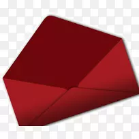 长方形红色三角-深红色节日信封邮件-空若网 长方形红色三角-深红色节日信封邮件-空若网