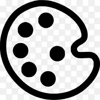 圆点白色剪贴画圆圈-空若网 圆点白色剪贴画圆圈-空若网