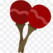 剪贴画.红色爵士鼓棒材料-空若网 剪贴画.红色爵士鼓棒材料-空若网