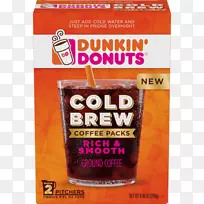 冰咖啡冷冲泡咖啡邓肯甜甜圈咖啡-空若网 冰咖啡冷冲泡咖啡邓肯甜甜圈咖啡-空若网