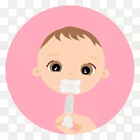 鼻子,脸颊,眼睛,儿童剪贴画-吸奶嘴-空若网 鼻子,脸颊,眼睛,儿童剪贴画-吸奶嘴-空若网