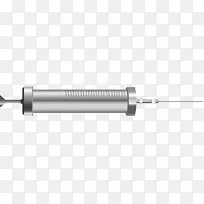 Adobe插画注射器插图-金属注射器-空若网 Adobe插画注射器插图-金属注射器-空若网