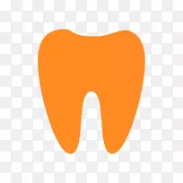 商标桌面壁纸字体-橙色牙医-空若网 商标桌面壁纸字体-橙色牙医-空若网
