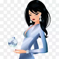 ʥ��װ�β廭-��Ů-������