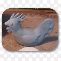 动物陶瓷喙鸡作为食物-绿色黏土-空若网 动物陶瓷喙鸡作为食物-绿色黏土-空若网