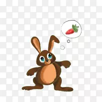 野兔炸薯条奶油早餐兔子贪婪的兔子-空若网 野兔炸薯条奶油早餐兔子贪婪的兔子-空若网