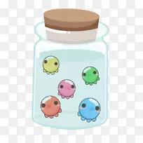 章鱼杯动画-透明杯和卡通章鱼杯-空若网 章鱼杯动画-透明杯和卡通章鱼杯-空若网