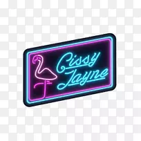 霓虹灯-水彩黄瓜-空若网 霓虹灯-水彩黄瓜-空若网