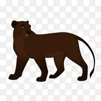 狮子大猫陆地动物剪贴画-狮子-空若网 狮子大猫陆地动物剪贴画-狮子-空若网