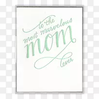 书法长方形字体-母亲贺卡-空若网 书法长方形字体-母亲贺卡-空若网