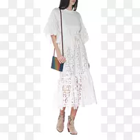 肩领上衣长袖t恤船员颈棉作物-空若网 肩领上衣长袖t恤船员颈棉作物-空若网