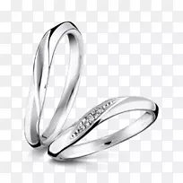 银结婚戒指白金首饰银-空若网 银结婚戒指白金首饰银-空若网