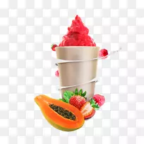 草莓冰淇淋冰沙冻酸奶果汁冰淇淋食品-空若网 草莓冰淇淋冰沙冻酸奶果汁冰淇淋食品-空若网