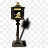 邮筒信箱-黑色铁信箱-空若网 邮筒信箱-黑色铁信箱-空若网