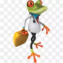 青蛙油画画布-空若网 青蛙油画画布-空若网