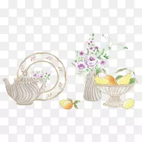 陶瓷餐具花瓶水果盘-空若网 陶瓷餐具花瓶水果盘-空若网