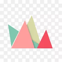 三角形图形设计图案.彩色几何三角形-空若网 三角形图形设计图案.彩色几何三角形-空若网