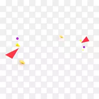 三角形黄色图案-不时地出现金点三角形。-空若网 三角形黄色图案-不时地出现金点三角形。-空若网