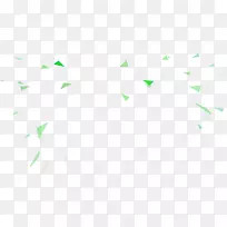 图案-绿色三角形飞溅浮料-空若网 图案-绿色三角形飞溅浮料-空若网