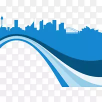 悉尼外勤服务管理员工管理业务-蓝城手绘效果-空若网 悉尼外勤服务管理员工管理业务-蓝城手绘效果-空若网