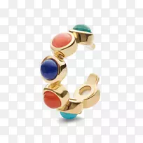 青绿色耳环体首饰.设计-空若网 青绿色耳环体首饰.设计-空若网