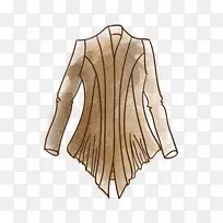 短上衣袖领外穿-空若网 短上衣袖领外穿-空若网