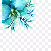 婚礼邀请函水彩画插画水彩画插花-空若网 婚礼邀请函水彩画插画水彩画插花-空若网