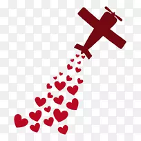 飞机爱心浪漫-飞机和爱情照片-空若网 飞机爱心浪漫-飞机和爱情照片-空若网