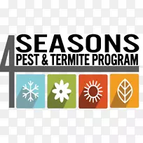 标志品牌有机体线字体-四季养生-空若网 标志品牌有机体线字体-四季养生-空若网