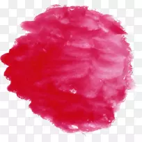 水彩画红色涂鸦粉红色水彩涂鸦-空若网 水彩画红色涂鸦粉红色水彩涂鸦-空若网