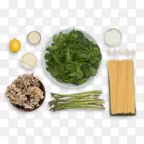 菠菜通心粉素食者食谱-芦笋面食-空若网 菠菜通心粉素食者食谱-芦笋面食-空若网