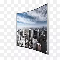 弧形屏幕超高清晰度电视三星电视墙-空若网 弧形屏幕超高清晰度电视三星电视墙-空若网