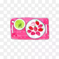 ��ݮ���廭ˮ�ʻ���ͼ.��ݮ��-������