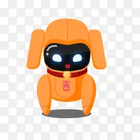 澳大利亚牧羊人剪贴画手绘卡通机器宠物狗可爱人工智能-空若网 澳大利亚牧羊人剪贴画手绘卡通机器宠物狗可爱人工智能-空若网