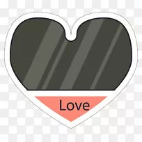 心形卡通手绘边框-空若网 心形卡通手绘边框-空若网