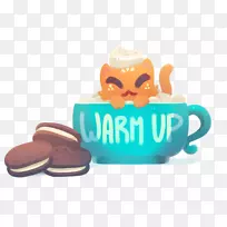 食物字体-猫咖啡-空若网 食物字体-猫咖啡-空若网