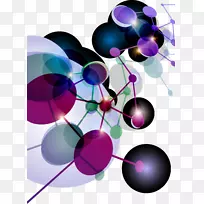 分子几何分子-彩色分子-空若网 分子几何分子-彩色分子-空若网