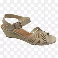 滑凉鞋卡其凉鞋-空若网 滑凉鞋卡其凉鞋-空若网