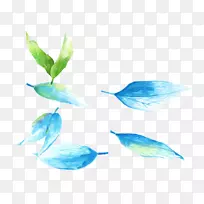 水彩画水墨画叶插图水彩画叶-空若网 水彩画水墨画叶插图水彩画叶-空若网