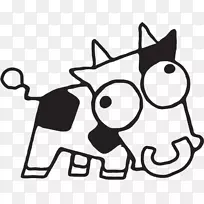 牛保险杠贴纸-空若网 牛保险杠贴纸-空若网